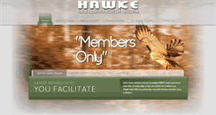 Desktop Screenshot of hawkewildlife.org